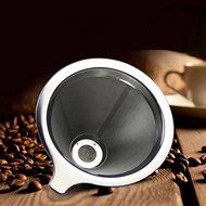 Coffee Dripper - Stainless Steel Reusable Coffee Filter for the best Drip Coffee - Pour-over Coffee Maker N5