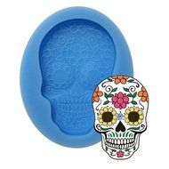 Mexican Halloween Skull Candy Mold N2