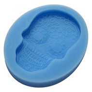 Mexican Halloween Skull Candy Mold N3