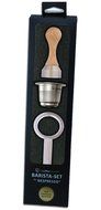 Mycoffeestar Barista Set with Refillable Nespresso Capsule, Stainless Steel N5