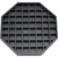 Coffee Countertop Octagon Drip Tray - 6" - Black N2