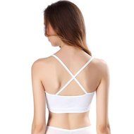PHOTNO Women Vest Crop Top Bralette Bustier Cami Bustier Tank Tops N18