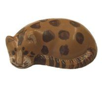 3-D Sleeping Cat Candy Mold N4