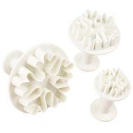 ZNU Snowflack Cake Plunger Cutter Decoorating Tools