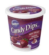 Wilton 1911-532 Candy Pastel Dips, 14-Ounce, Red Velvet