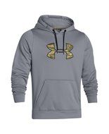 Under Armour Men's UA Storm MTN Big Logo Hoodie Small Steel N6