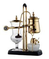 Diguo High Quality Belgian Belgium Luxury Royal Family Balance Syphon Coffee Maker Gold Color F-2013B N12