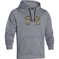 Under Armour Men's UA Storm MTN Big Logo Hoodie Small Steel N11