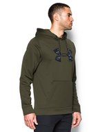 Under Armour Men's UA Storm MTN Big Logo Hoodie Small Steel N12