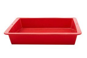 Marathon Housewares KW200013GR Premium Silicone Square Cake Pan, Green N7