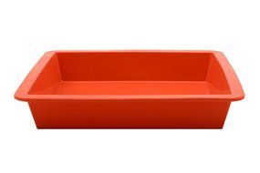 Marathon Housewares KW200013GR Premium Silicone Square Cake Pan, Green N8