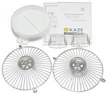 KAZE APPLIANCE VC-K202SS30 Ultra Slim Profile Stainless Steel Kitchen Range Hood, 30-Inch N6