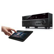 Yamaha RX-V681 7.2-Channel 4K AV Receiver with WX-030 MusicCast Wireless Speaker (Black)
