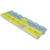 BESTIM 7 Day Weekly Tablet Pill Medicine Box Holder Storage N2