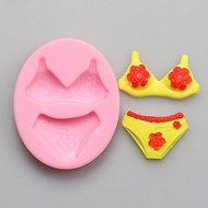 Y&amp;XL&amp;H The Bikini Chocolate Silicone Molds,Cake Molds,Soap Molds,Decoration Tools Bakeware N5