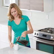 French Press 9 cup Coffee Press Maker (36 Oz) with Thick Professional Grade All Glass Body and Handle, Zinc Lid... N8