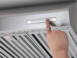 30" Push Control Stainless Steel Baffle filter Under Cabinet Range Hood 3 Speed DP-00104C76-DK15 N4