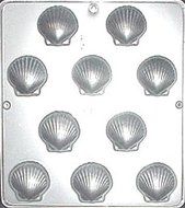 Sea Shell 1 3/4" Chocolate Candy Mold Candy Making 166