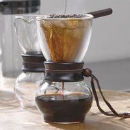 Hario Kettle, Drip Pot Woodneck and 3 Extra Filters (for a total of 4 filters) N2