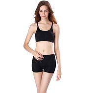 PHOTNO Women Vest Crop Top Bralette Bustier Cami Bustier Tank Tops condole belt N7