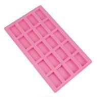 Cupcake Molds - TOOGOO(R) Silicone Mould Mold Ice Cube Tray Chocolate Cake Muffin Soap Cupcake Molds DIY Pink(... N3