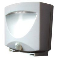 New MAXSA INNOVATIONS 40341 Battery-Powered Motion-Activated Outdoor Night Light (White)