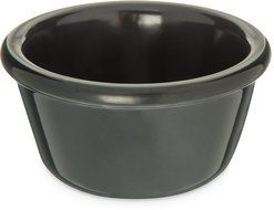 Carlisle S28503 Melamine Smooth Ramekin, 4 oz Capacity, 1.43" Height, Black (Case of 48) N5