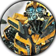 Transformers Edible Image Photo Sugar Frosting Icing Cake Topper Sheet Birthday Party - 8&quot; ROUND - 75744