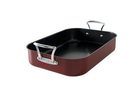 Nordic Ware 41722 Roaster with Rack, X-Large, Black N7
