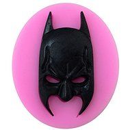 Everyshine Batman Face Masks Clay Cupcake Decoration Mold Sugar Silicone Fondant Baking Cookie N4