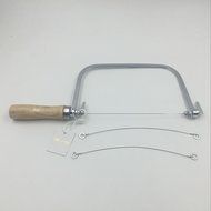Stainless Steel Wavy Soap Cutter Soap Making Tools Hardwood Handle Pro. Supply N3