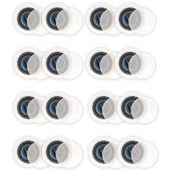 Blue Octave RC83 In Ceiling 8" Speakers 3 Way Home 6080 Watts New 8 Pair Pack RC83-8PR