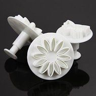 Sher New 47 pcs Sugarcraft Cake Decorating Fondant Icing Plunger Tools Mold Mould N4