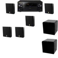 M&amp;K Sound MP150II Wall Mounted Loudspeaker 5.2 HRS12 Pioneer Elite SC-89