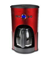 Kalorik 1000-Watt 12-Cup Programmable Coffeemaker, Red
