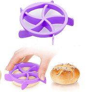 Y&amp;XL&amp;H Bakeware DIY Delicious Homemade Bread Rolls Mold for Bread Kaiser Line Mould Kitchen Pastry Baking Tools
