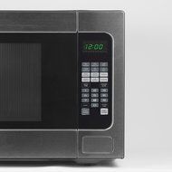 Westinghouse WCM22120SSM 1200 Watt Counter Top Microwave Oven, 2.2 Cubic Feet, Stainless Steel Front, Black Cabinet N14