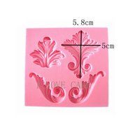 Anyana 3D Decorative Pattern Silicone Fondant Mold Cake Decorating Pastry Gum Pastry Tool Kitchen Tool Sugar Paste...