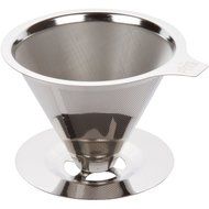 Paperless Pour Over Coffee Dripper - Stainless Steel Reusable Coffee Filter and Single Cup Coffee Maker with Cup... N6