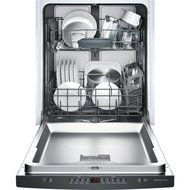 Bosch 300 Series SHS63VL6UC 24" Fully Integrated Scoop Handle Dishwasher in Black N2
