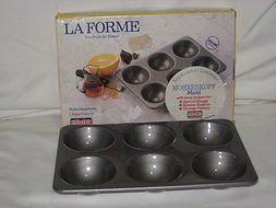 Vintage Kaiser La Forme German Mohrenkopf Moorkop Mold Cake Pan W. Germany