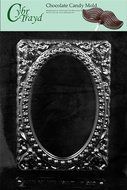 Cybrtrayd M203 Frame Floral Chocolate Candy Mold with Exclusive Cybrtrayd Copyrighted Chocolate Molding Instructions