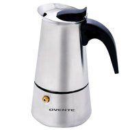 Ovente MPE09 9-Cup Stovetop Stainless Steel Espresso Maker