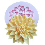 Sher One Hole Deep Flower Silicone Mold Fondant Molds Sugar Craft Tools Resin flowers Mould For Cakes N2