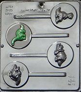 Dinosaurs Lollipop Chocolate Candy Mold Dinosaur 295