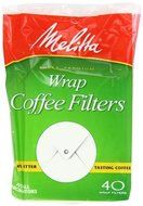 Melitta Coffee Filters for Percolators, White Wrap Around, 40-Count Filters (Pack of 12), Garden, Lawn, Maintenance N2