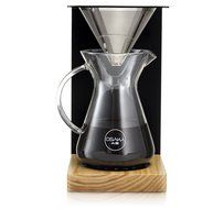 Osaka Wood Pour-Over Coffee Station - Full Brewing Set for a Homemade Pourover - 20oz. Capacity. "Mount Zao"