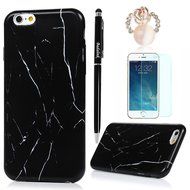 iPhone 6S Case,iPhone 6 Case (4.7") - Marble Pattern Series Slim Fit Shock-absorption Soft Flexible TPU Protective... N19