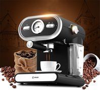 Royal- Italian Semi-automatic Coffee Machine Household Visualization Full Temperature Control N4