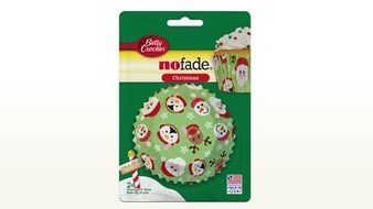 Betty Crocker NoFade Baking Cups / Cupcake Liners (Christmas (Snowflakes)) N3